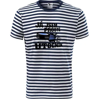 Pánské oblečení Já jsem prostě útočník (hokej) - Triko na vodu - 2XL ( Prouhovaná )