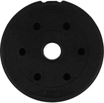 ZIPRO Kotouč na posilování 1,25 kg 28 mm 1,25kg ČERNÁ