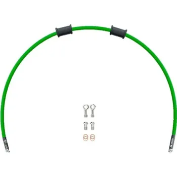 VENHILL hadice spojky Venhill POWERHOSEPLUS KAW-11010C-GR (1 hadice v sadě) Green hoses, chrome fittings