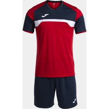 Set JOMA Danubio III dres a trenky červeno tmavě modrý Velikost: XL