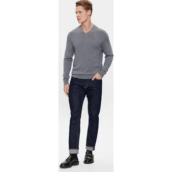 Pánská móda Calvin Klein Svetr K10K110423 Šedá Slim Fit XL
