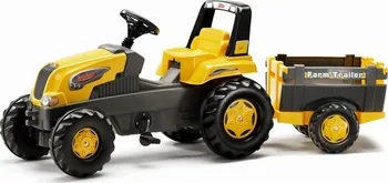 Dětské šlapadlo Rolly Toys Rolly Kid šlapací traktor s vlečkou