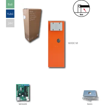 Pohon brány NICE WIDEM automatická závora do 4m