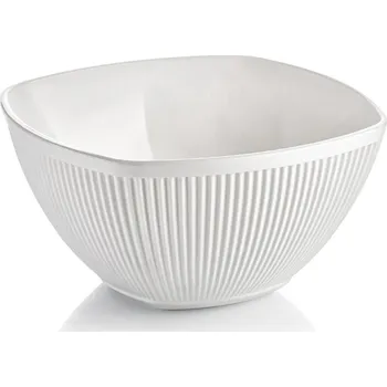 Astoreo Mísa čtverhranná bílá 24,8x24,8x11,9 cm