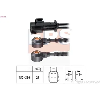 Autoelektrika Senzor klepání EPS 1.957.174