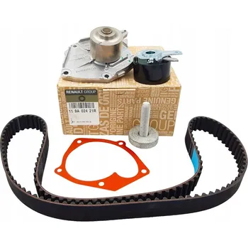 Rozvodová sada řemene Renault Kangoo 2002-2021 1,5 dCi s vodní pumpou, 123 zubů, 119A02421R