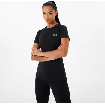 Dámské tričko dámské tričko EVERLAST - BLACK - XL (Everlast Crew Fit Womens)