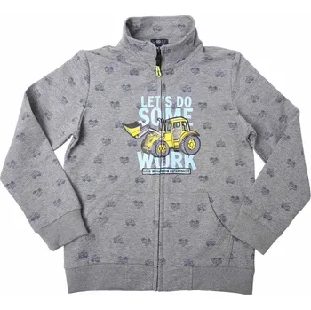 Chlapecká mikina Chlapecká mikina Wolf M2253 vel. 98,104 šedá