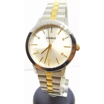 Módní doplněk FOIBOS Dámské ocelové bicolor hodinky FOIBOS CK3539.1 (FOIBOS Dámské ocelové bicolor hodinky FOIBOS CK3539.1)