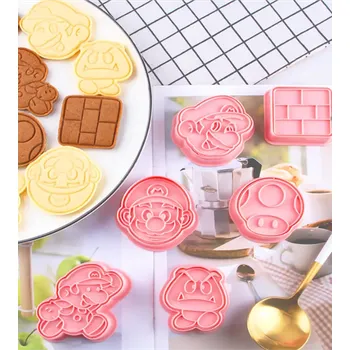 Vykrajovátko 3D vykrajovátka na sušenky - SUPER MARIO - 6 ks (Značka: TAKARA TOMY)