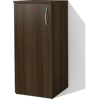 Šatní skříň Nabytekmorava Policová skříň Alfa 6 barva lamina: ořech