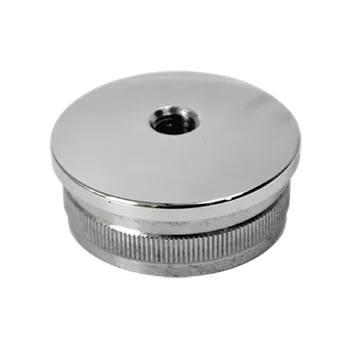 Zábradlí KOVIAN, s.r.o. spodok držiaka madla (závit M8) na trubku ø 42.4mm, leštená nerez /AISI304