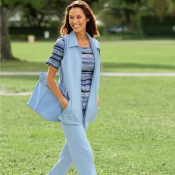 3Pagen 2dílná souprava pro volný čas světle-modrá S