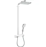 Hansgrohe Raindance E, Showerpipe 360 1jet s termostatem ShowerTablet Select 300, bílá/chromová, HAN-27288400