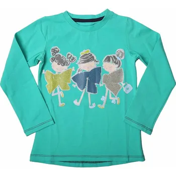 Dívčí tričko Dívčí triko Wolf S2241B zelené