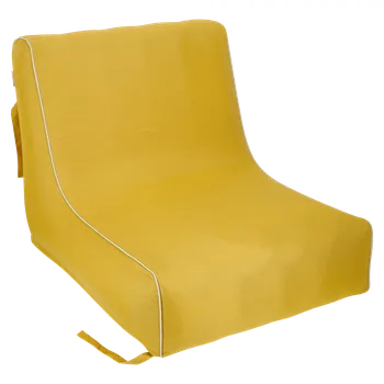 Sedací pytel Sedací vak nafukovací, 70 × 90 × 70 cm, žlutý 7027GSM1036