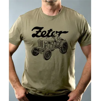 Pánské tričko Zetor 25, V6 - Pánské tričko Basic - Nejoblíbenější - XL