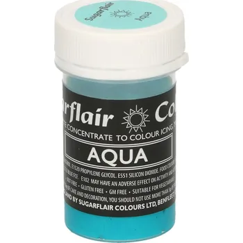 Potravinářské barvivo Gelová barva Sugarflair Aqua