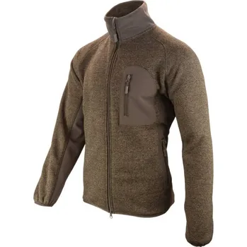 Pánská mikina JACK PYKE Mikina WEARDALE FLEECE HNĚDÁ XL Hnědá