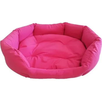 Pelíšek pro psa Pelech pro domácí mazlíčky - softshell růžový 70 x 55 cm