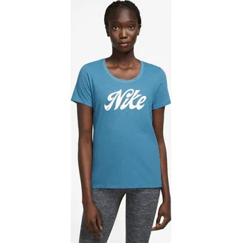 Chlapecké tričko Nike Script tričko - 0 - modrá - S