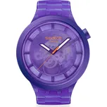 Hodinky Swatch Big Bold Colors of Joy - Purple Joy SB05V103