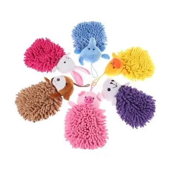 Podlahový mycí stroj Ručník na ruce Microfiber Entity 230x240mm Růžová