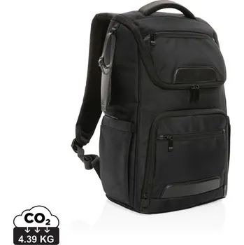 turistický batoh Swiss Peak batoh Voyager na 15.6" notebook z RPET AWARE™, Firemní dárkové předměty s vlastním potiskem