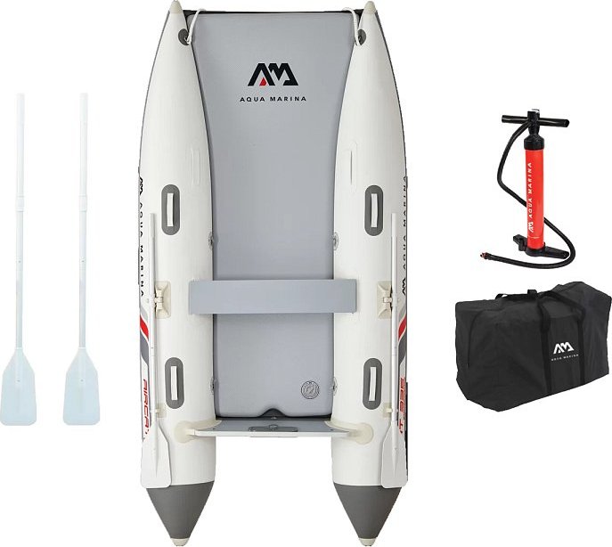 Člun AQUA MARINA Aircat 3,35m AD BT-AC335 - nafukovací člun s vysokotlakou podlahou - sada: bez motoru