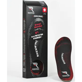Vložka do bot RHENWING Vložky do bot patentované Comfort Cushioning - prémiové pánské multisportovní 41 ČERVENÁ