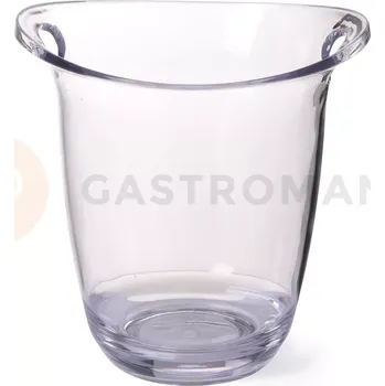 výroba alkoholu Vědro k chlazení šampaňského, průhledné, 3L, 220x185x(H)226 mm | BAR UP, 593158