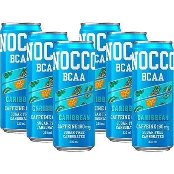 Aminokyselina NOCCO BCAA Caribbean 6 x 330 ml