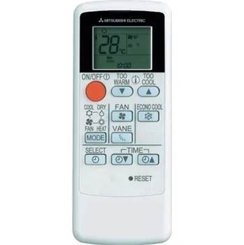 Dálkový ovladač MITSUBISHI MSZ-DM35VA, MSZ-DM25VA, MSZ-HJ25VA, MSZ-HJ35VA, MSZ-HJ50VA, MSZ-HR50VF - kompatibilní značkový dálkový ovladač General pro klimatizaci