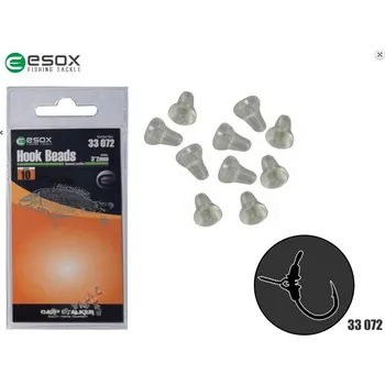 Rybářský háček ESOX Gumové zarážky Hook Beads 10ks