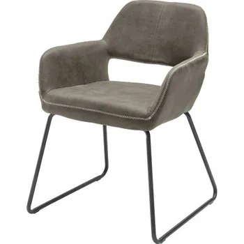 Jídelní židle 2SET židle MUSTANG antik taupe mikrovlákno