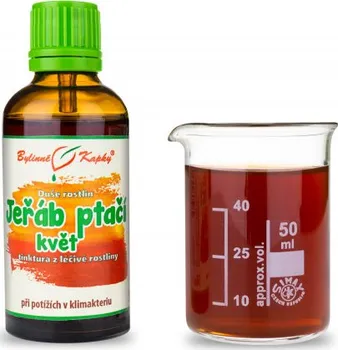 Přírodní produkt Bylinné kapky s.r.o. Jeřáb ptačí květ tinktura 50 ml