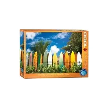 Puzzle Ráj surfařů - Puzzle Eurographics (Puzzle 1000 dílků)