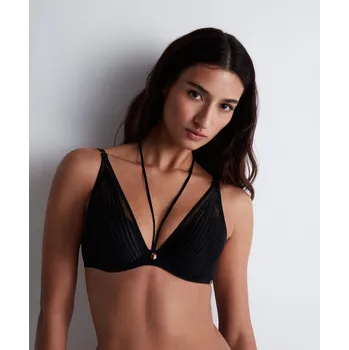 Souprava dámského spodního prádla Podprsenka push-up AUBADE (3CN81-02), Barva černá, Velikost 70D