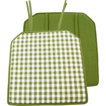 Podsedák Home Elements Podsedák zelené káro Množství: 4 ks Home Elements