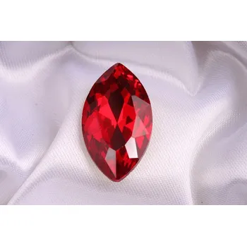 Dětské navlékací korálky Skleněný šaton 17x30mm - č.306