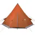 Stan Kempingový stan teepee pro 4 osoby 367 x 367 x 259 cm