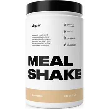 Speciální výživa Vilgain Meal Shake – Creamy oats 900 g