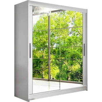 Šatní skříň Velká šatní skříň WESTA XI - Bílá