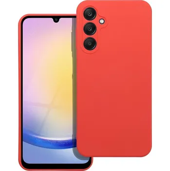 Pouzdro na mobilní telefon OEM Pouzdro Forcell SILICONE LITE SAMSUNG Galaxy A25 5G broskvové