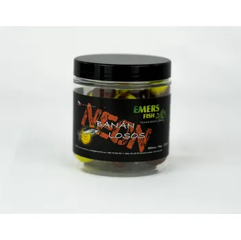 Boilies EMERS FISH Banán Losos - NEONKY 20mm 50g