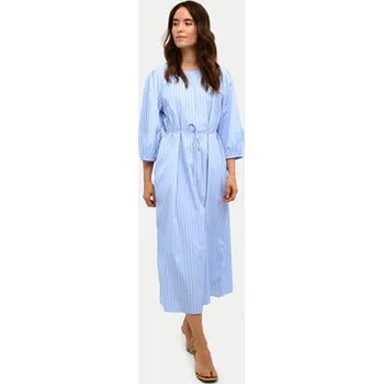 Dámské šaty Kaffe Košilové šaty Mackie 10508856 Modrá Relaxed Fit 44