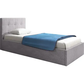 Postel Čalouněná postel Laura rozměr,šedá 80x200 cm