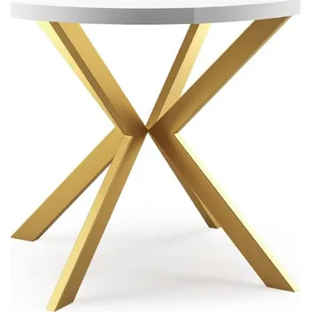 Jídelní stůl Jídelní stůl ELA II - bílá/zlatá