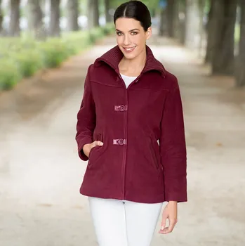 Dámská parka 3Pagen Fleecová bunda Sen lilková S