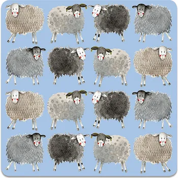Podložka pod misku Podložka, podtácek Sheeps, Alex Clark (Korková podložka s ovečkou, ovečka)